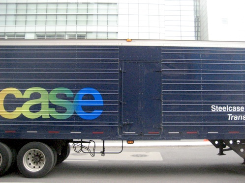 Steelcase Branded Truck – GLOBAL GRAPHICA