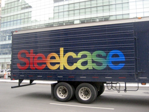 Steelcase Branded Truck – GLOBAL GRAPHICA