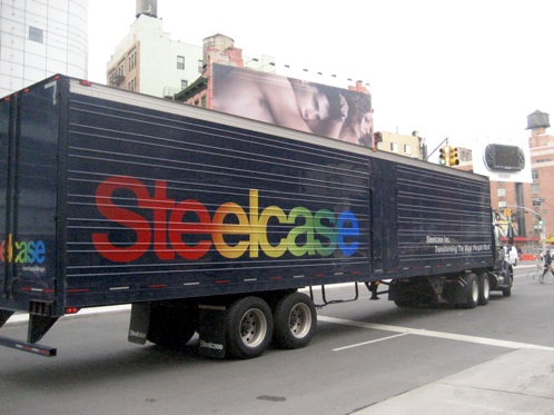 Steelcase Branded Truck – GLOBAL GRAPHICA