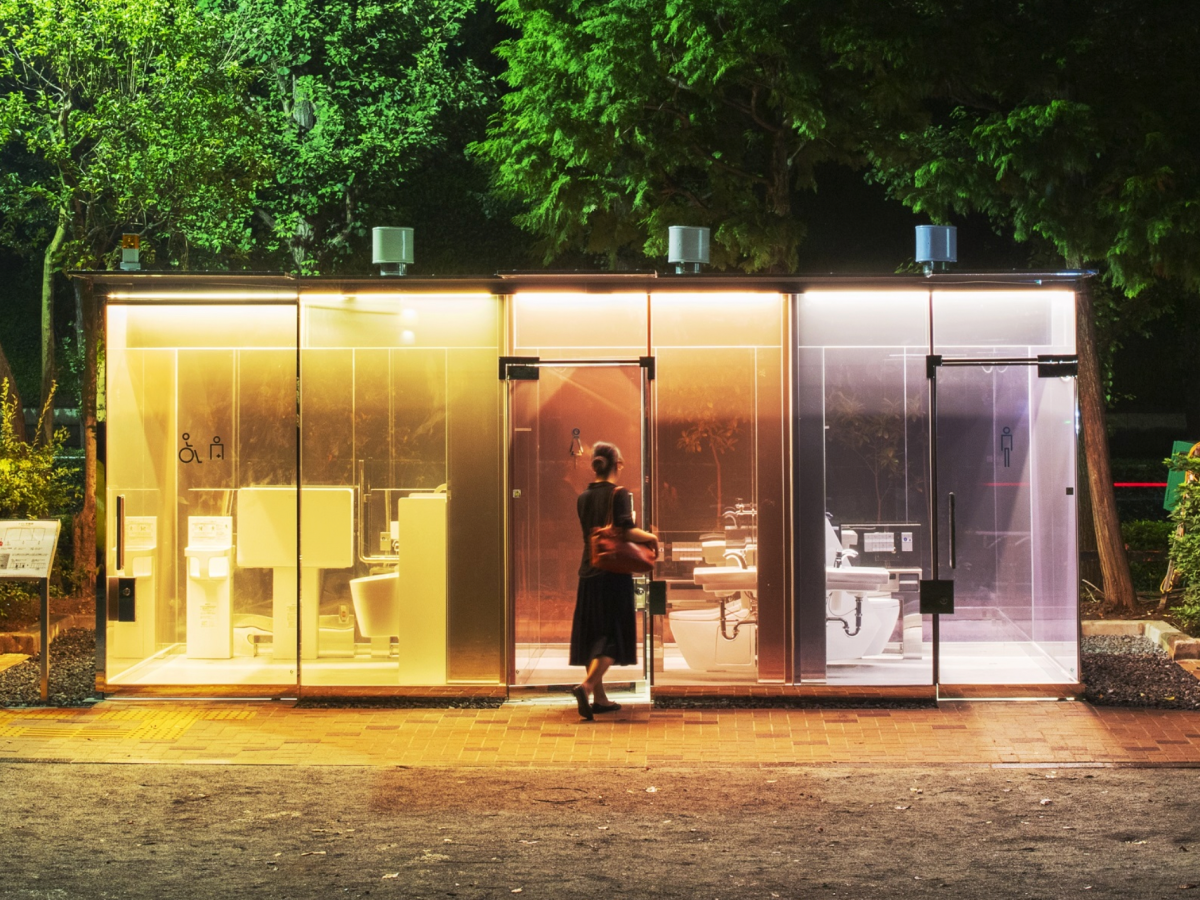 RADICAL TRANSPARENT: THE BOLD SEE-THROUGH VISION OF TOKYO’S NEW GLASS-WALLED&nbsp;TOILETS!